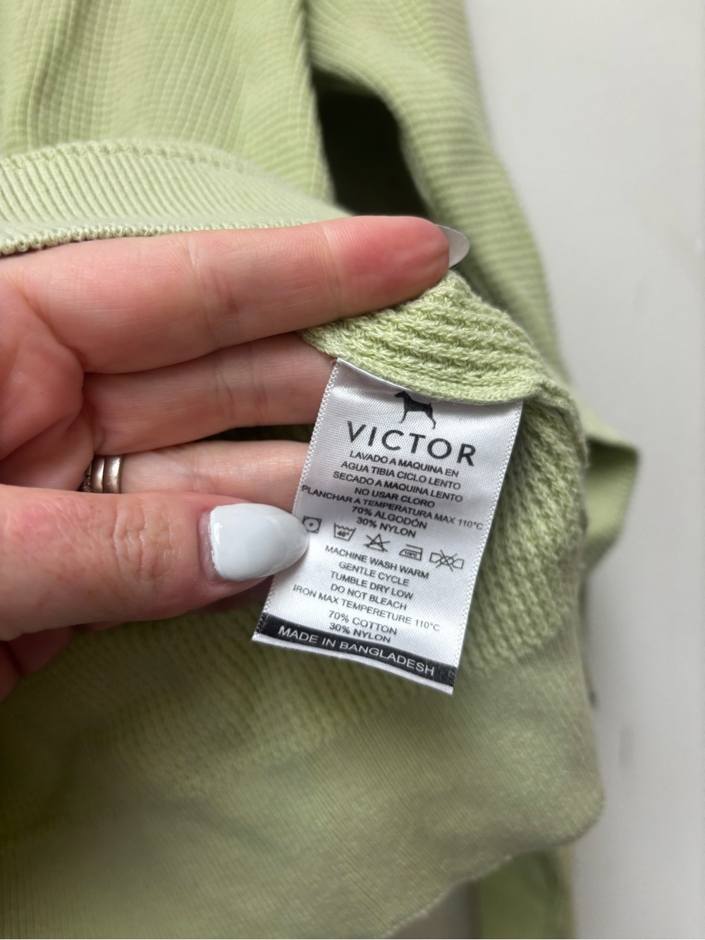 Victor Waffle Knit Thermal Top - Picture 9 of 10